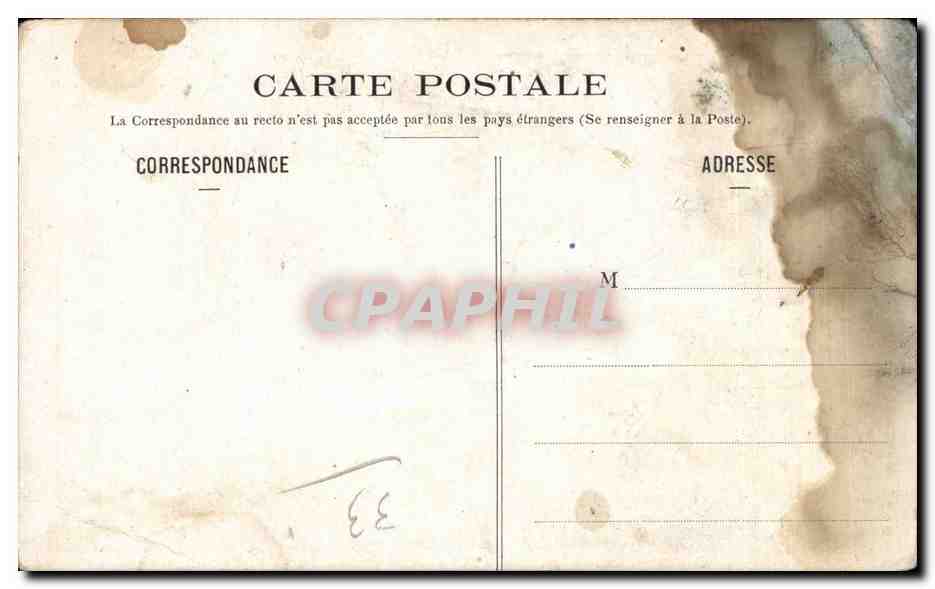 CPA Puits artesien de la ville de Langon execute apr M L Luraschi — Rückseite