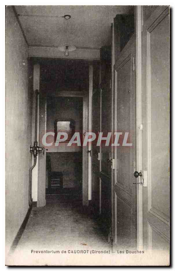 Preventorium de CAUDROT (Gironde) — Les Douches