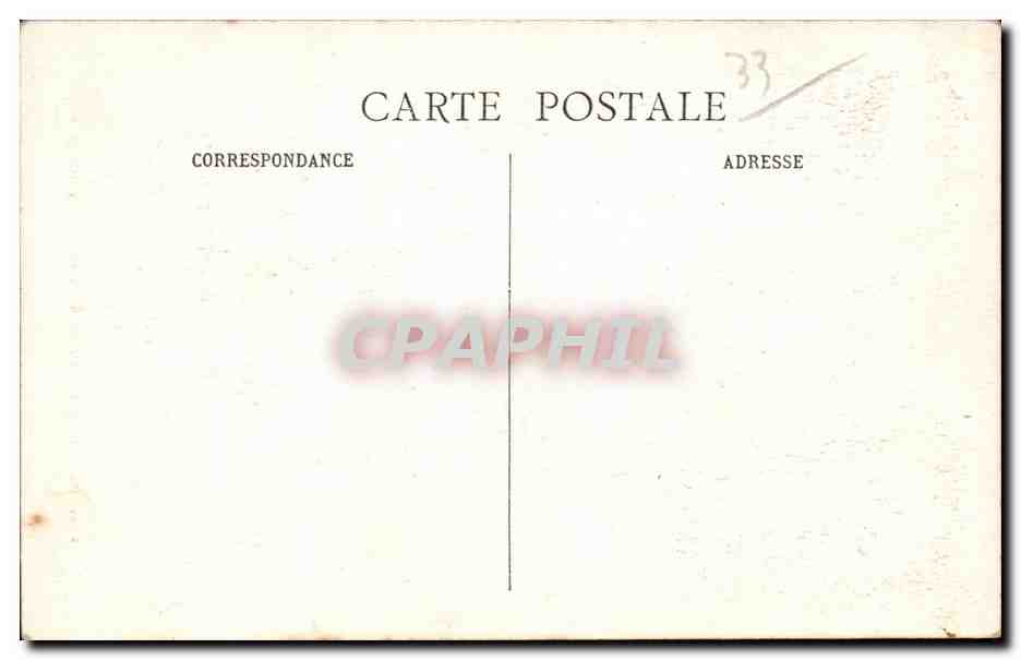 Preventorium de CAUDROT (Gironde) — Les Douches — Rückseite