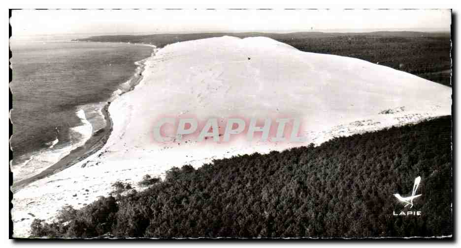 CPSM La grande dune du Pilat au sud du bassin d'Arcachon