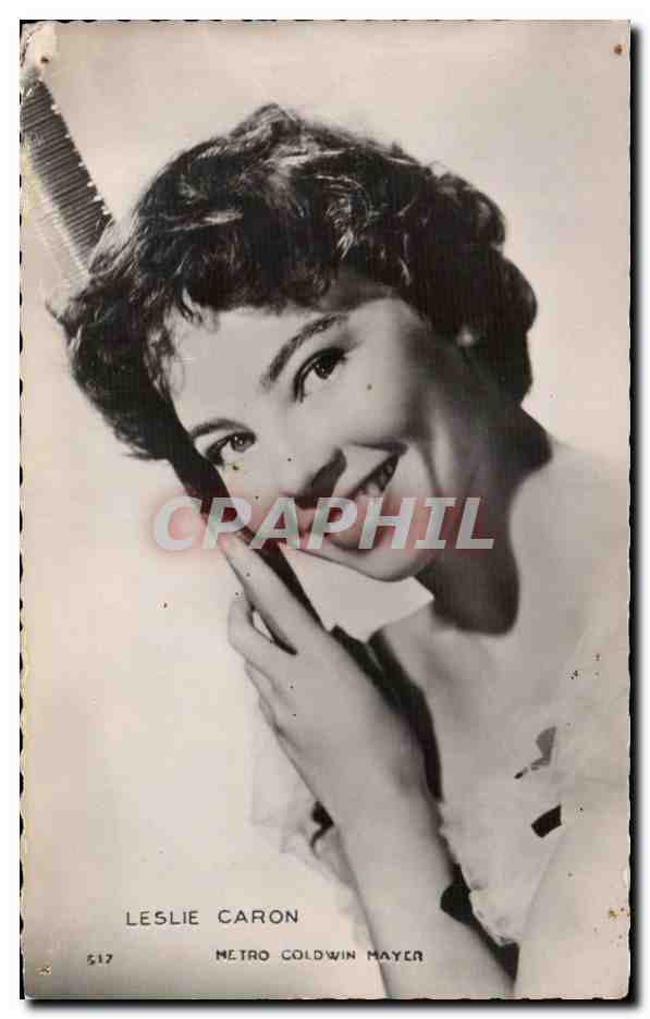 CPSM Cinema Acteur Actrice Leslie Caron Metro Goldwyn Mayer