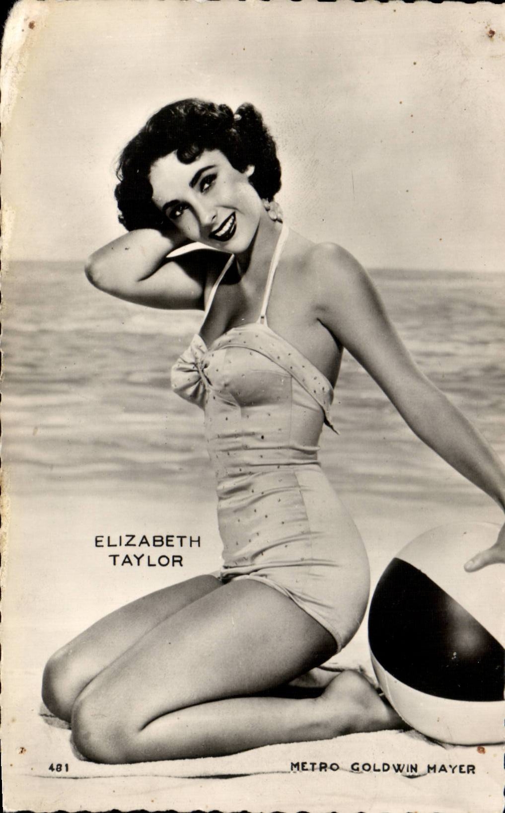 CPSM Cinema Acteur Actrice Elizabeth Taylor