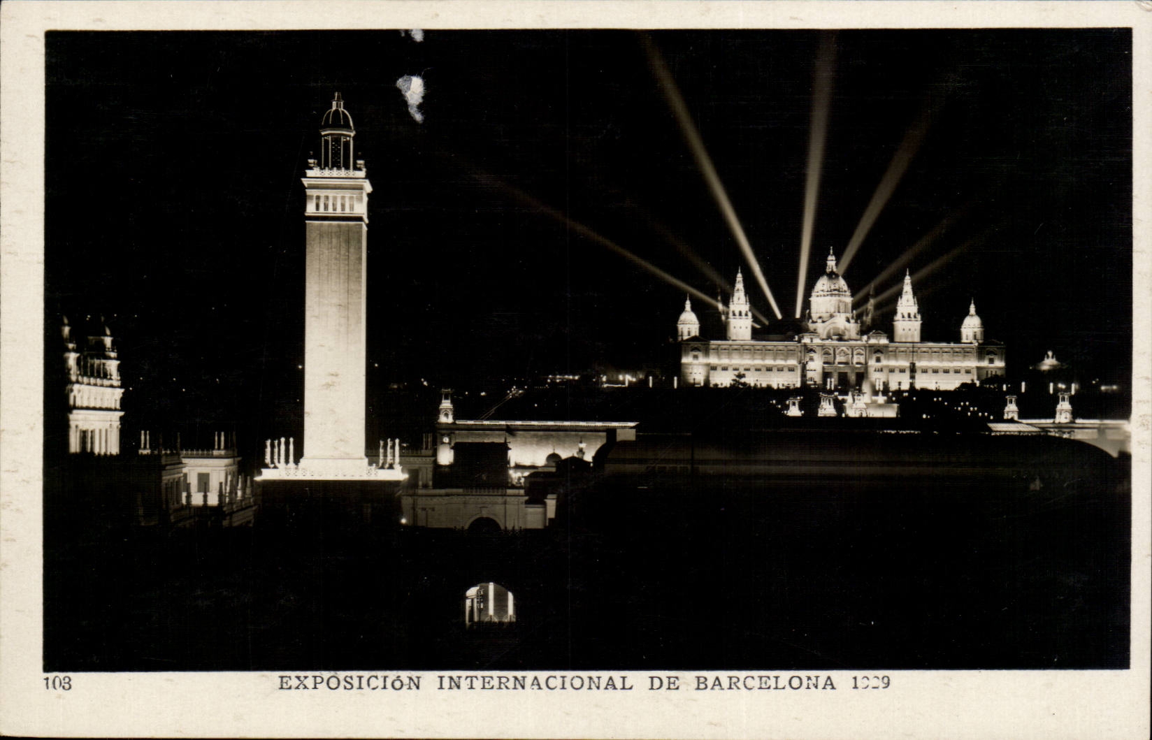 CPA Espagne Espana Spain Exposicion International de Barcelona 1929