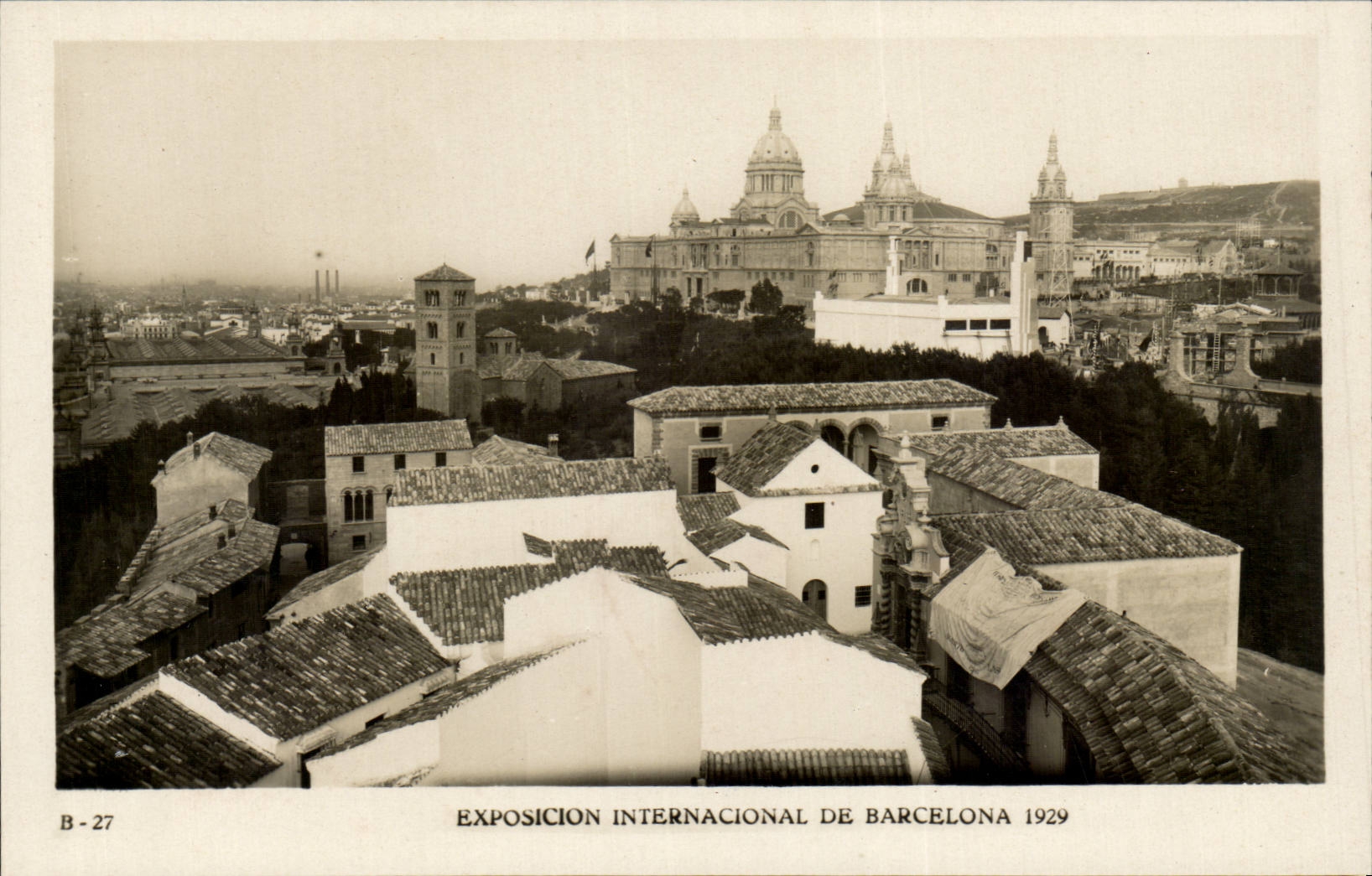 CPA Espagne Espana Spain Exposicion International de Barcelona 1929