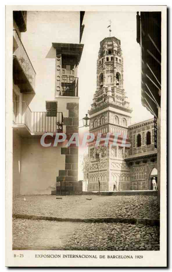 CPA Espagne Spain Espana Exposicion Internacional de Barcelona 1929