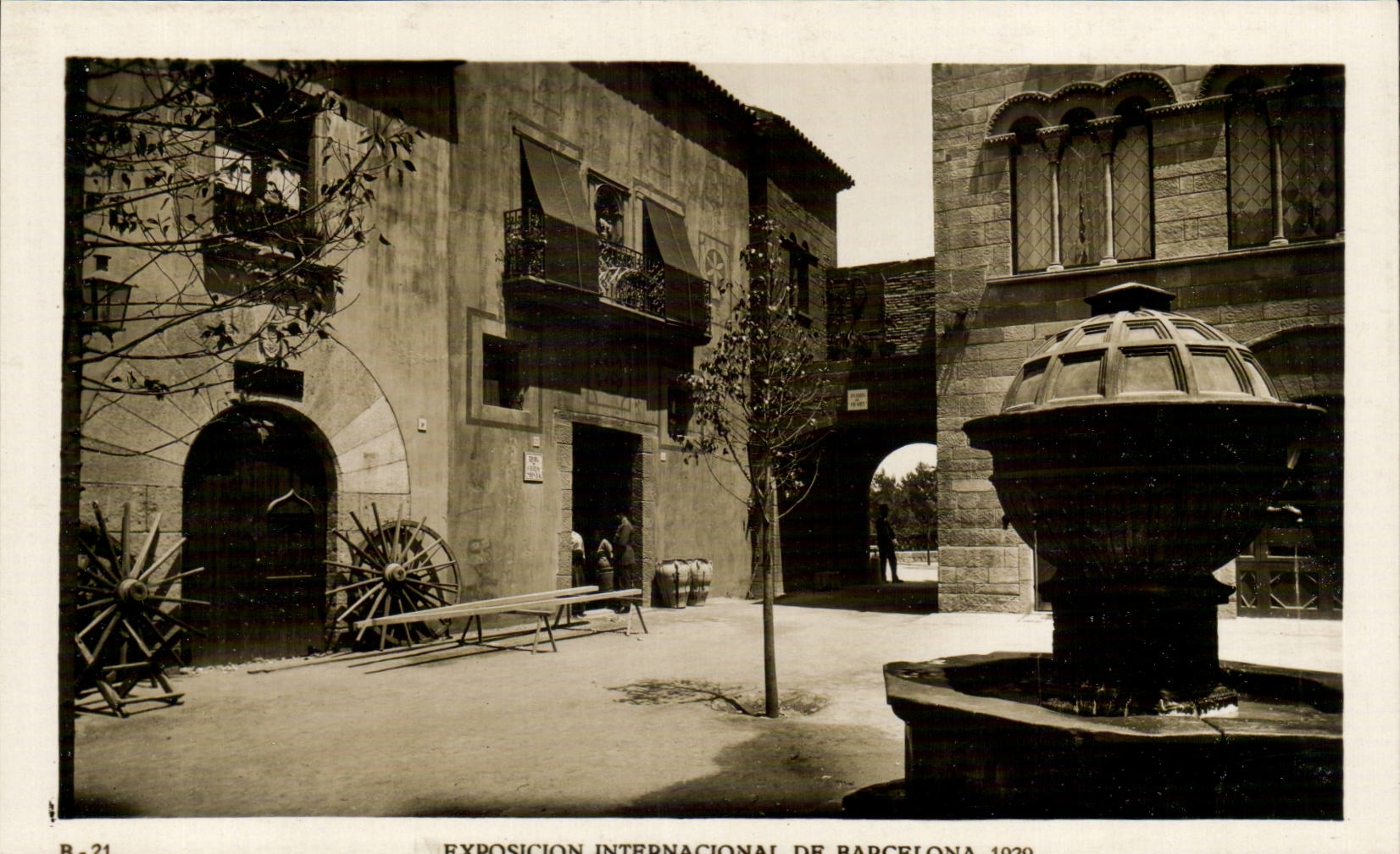 CPA Espagne Spain Espana Exposicion Internacional de Barcelona 1929