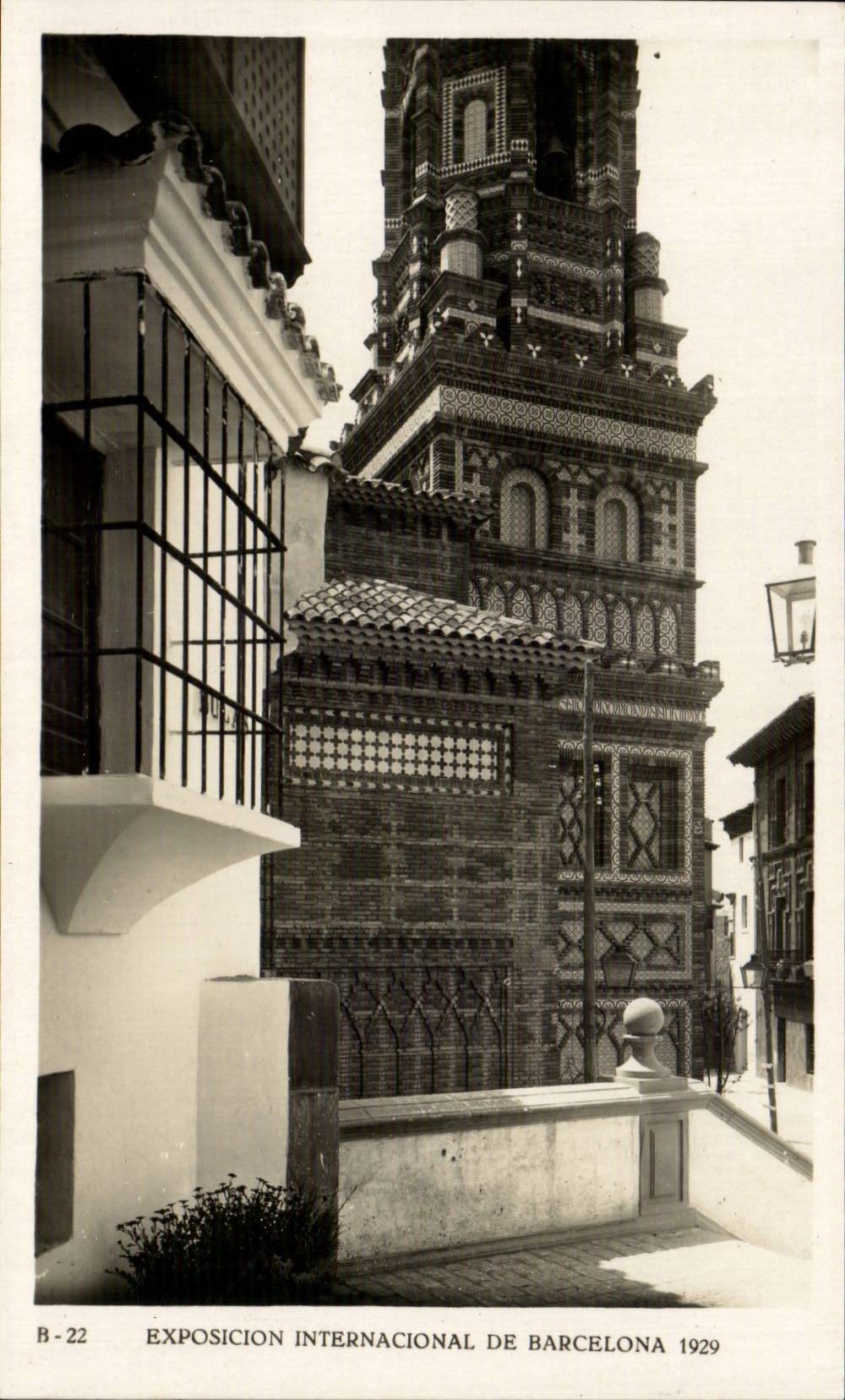 CPA Espagne Spain Espana Exposicion Internacional de Barcelona 1929