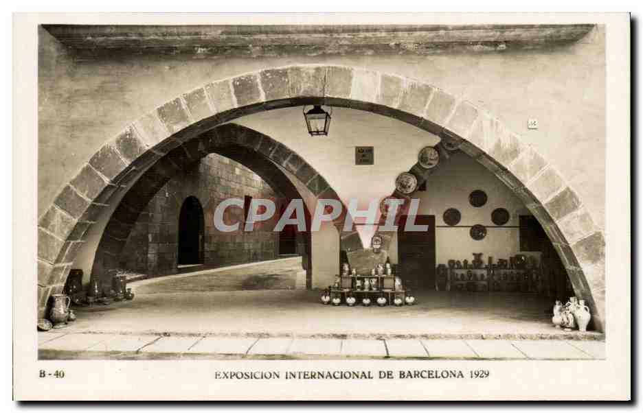 CPA Espagne Spain Espana Exposicion Internacional de Barcelona 1929