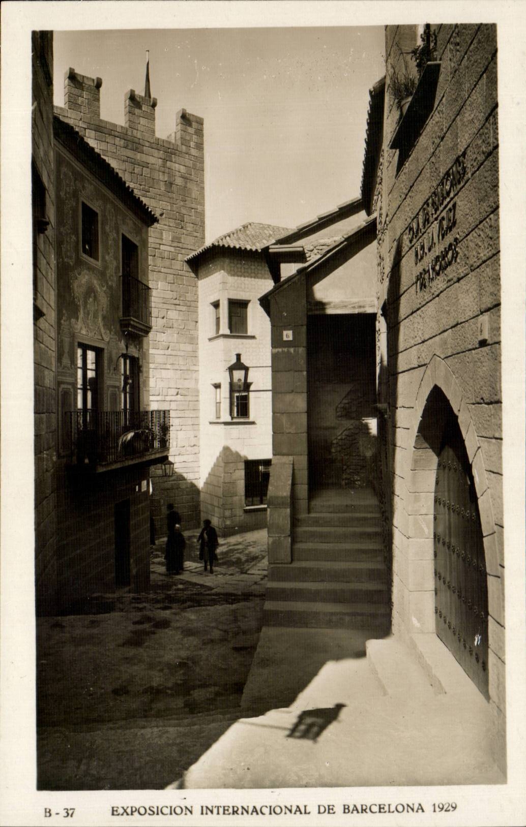 CPA Espagne Spain Espana Exposicion Internacional de Barcelona 1929