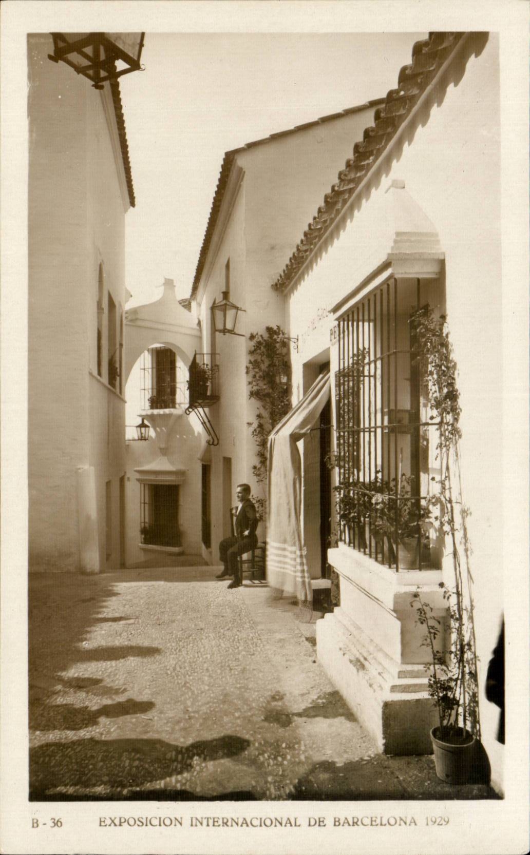 CPA Espagne Spain Espana Exposicion Internacional de Barcelona 1929