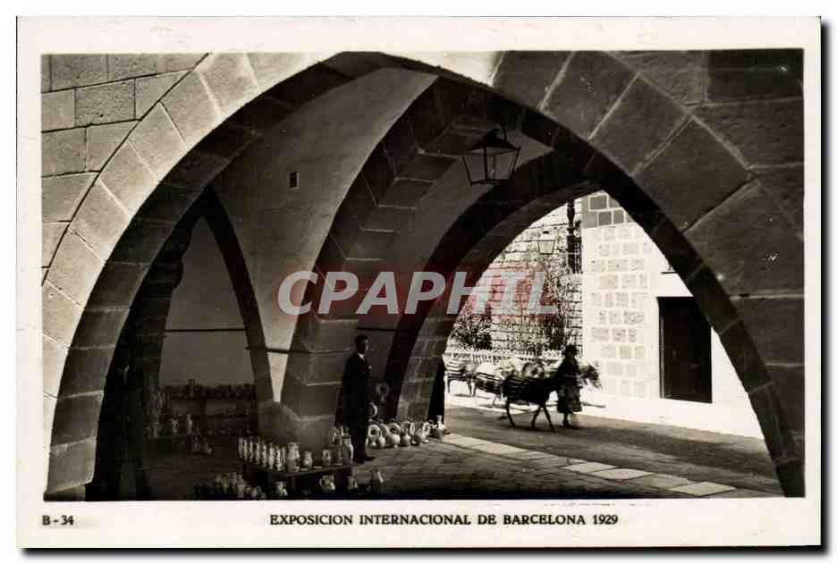 CPA Espagne Spain Espana Exposicion Internacional de Barcelona 1929