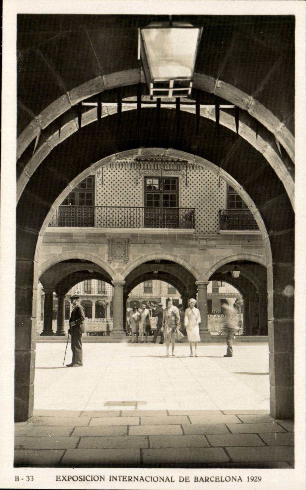 CPA Espagne Spain Espana Exposicion Internacional de Barcelona 1929