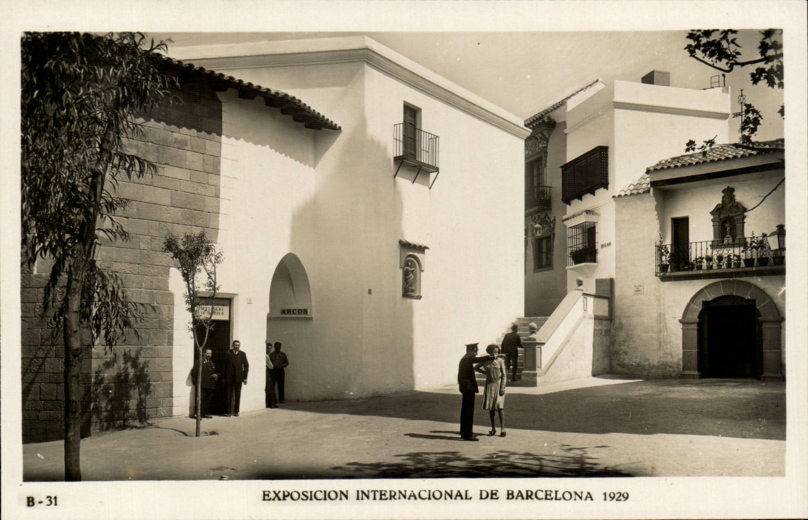 CPA Espagne Spain Espana Exposicion Internacional de Barcelona 1929