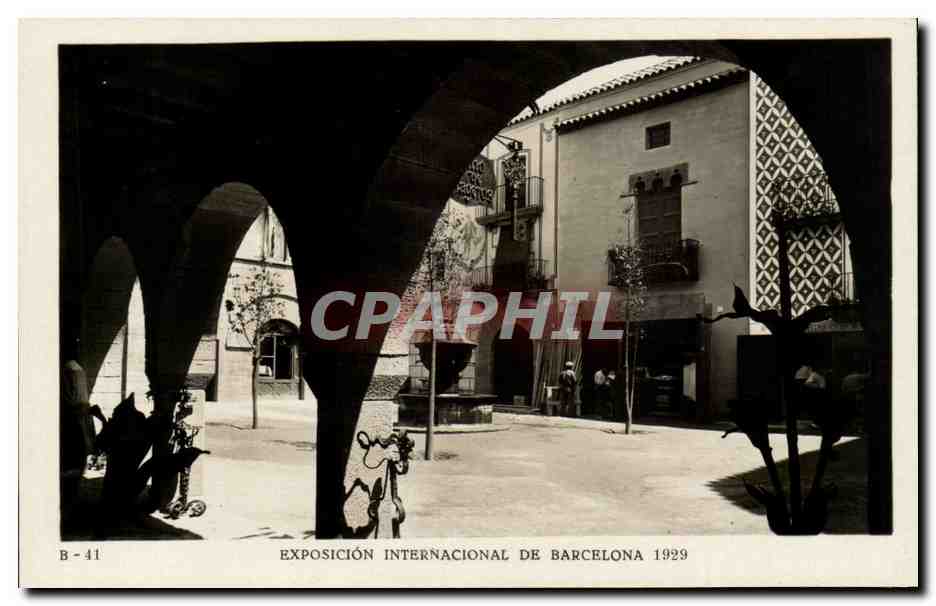 CPA Espagne Spain Espana Exposicion Internacional de Barcelona 1929