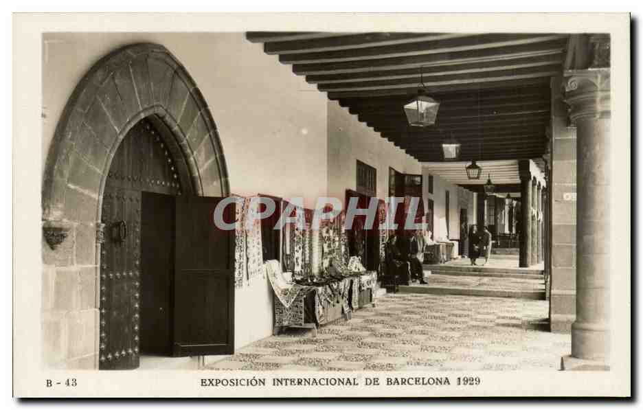 CPA Espagne Spain Espana Exposicion Internacional de Barcelona 1929