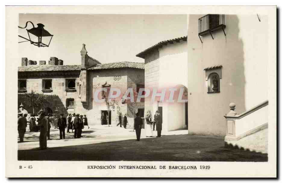 CPA Espagne Spain Espana Exposicion Internacional de Barcelona 1929 