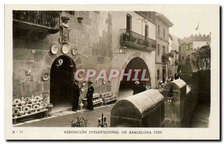CPA Espagne Spain Espana Exposicion Internacional de Barcelona 1929 
