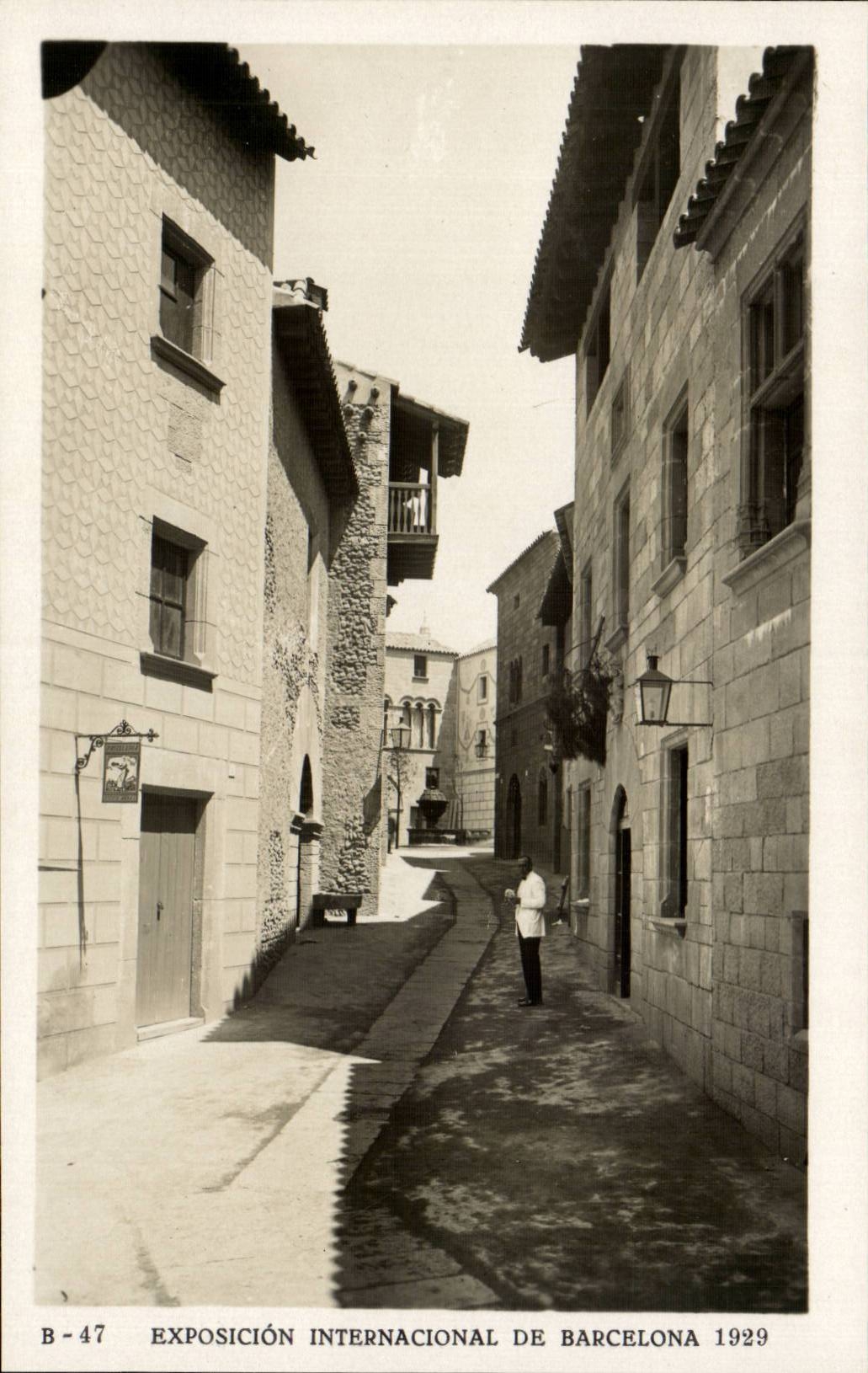 CPA Espagne Spain Espana Exposicion Internacional de Barcelona 1929