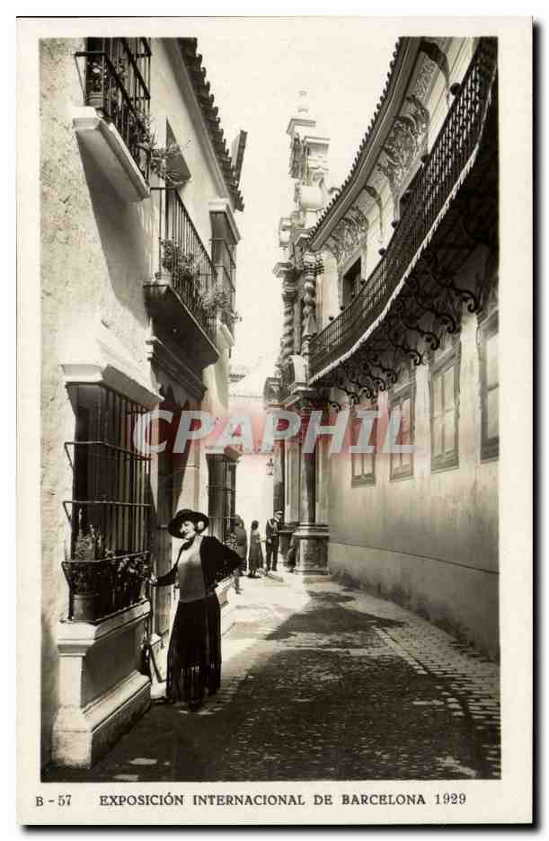 CPA Espagne Spain Espana Exposicion Internacional de Barcelona 1929 