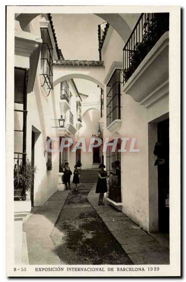 CPA Espagne Spain Espana Exposicion Internacional de Barcelona 1929