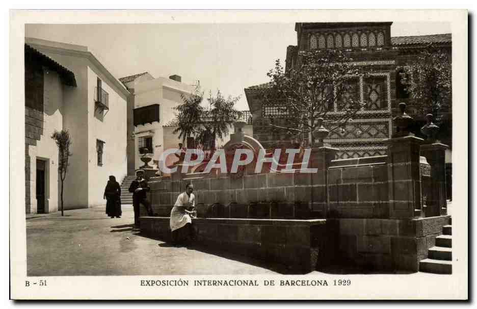 CPA Espagne Spain Espana Exposicion Internacional de Barcelona 1929