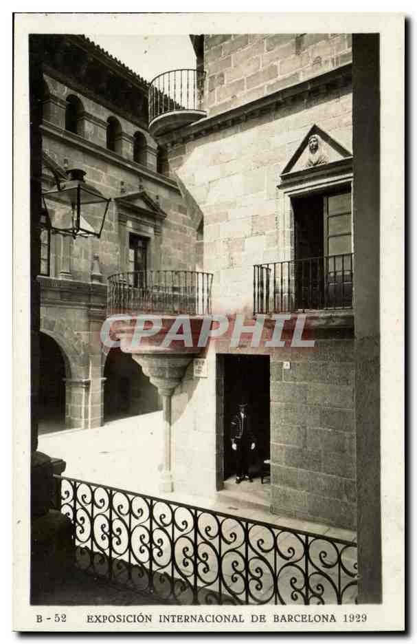 CPA Espagne Spain Espana Exposicion Internacional de Barcelona 1929