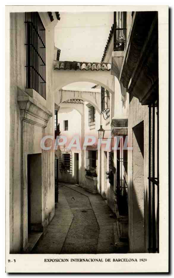 CPA Espagne Spain Espana Exposicion Internacional de Barcelona 1929 