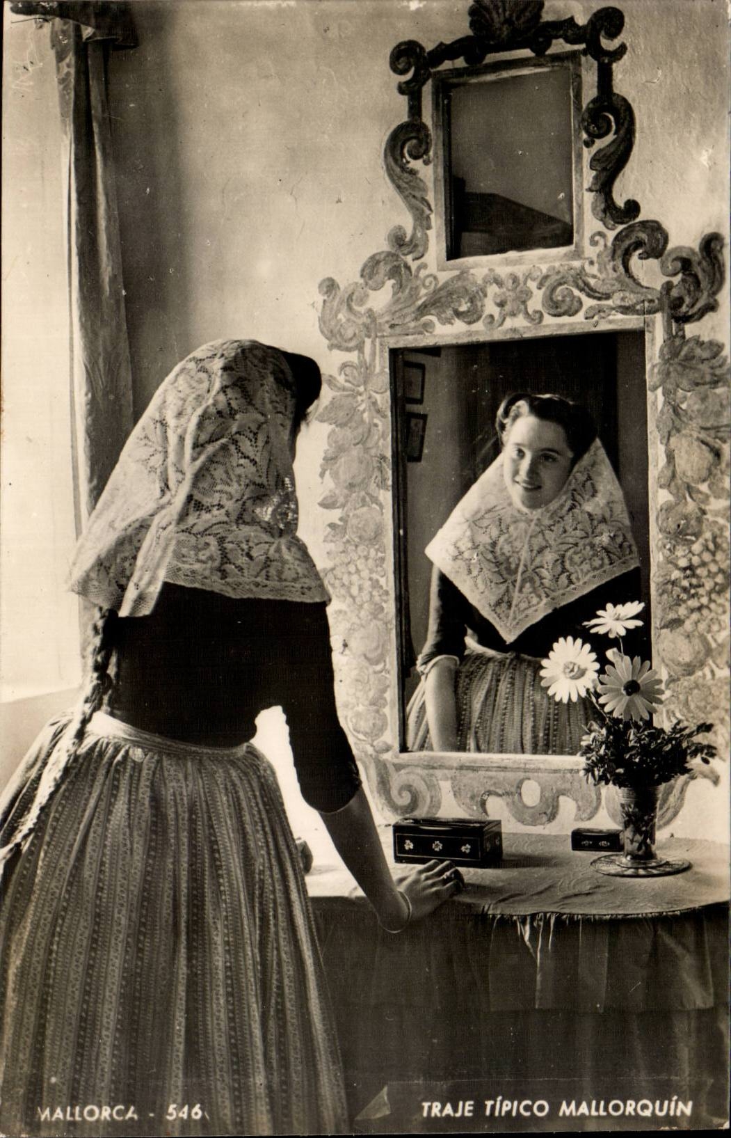 CPSM Espagne Spain Espana Mallorca Traaje Tipico Mallorquin Folklore Costume