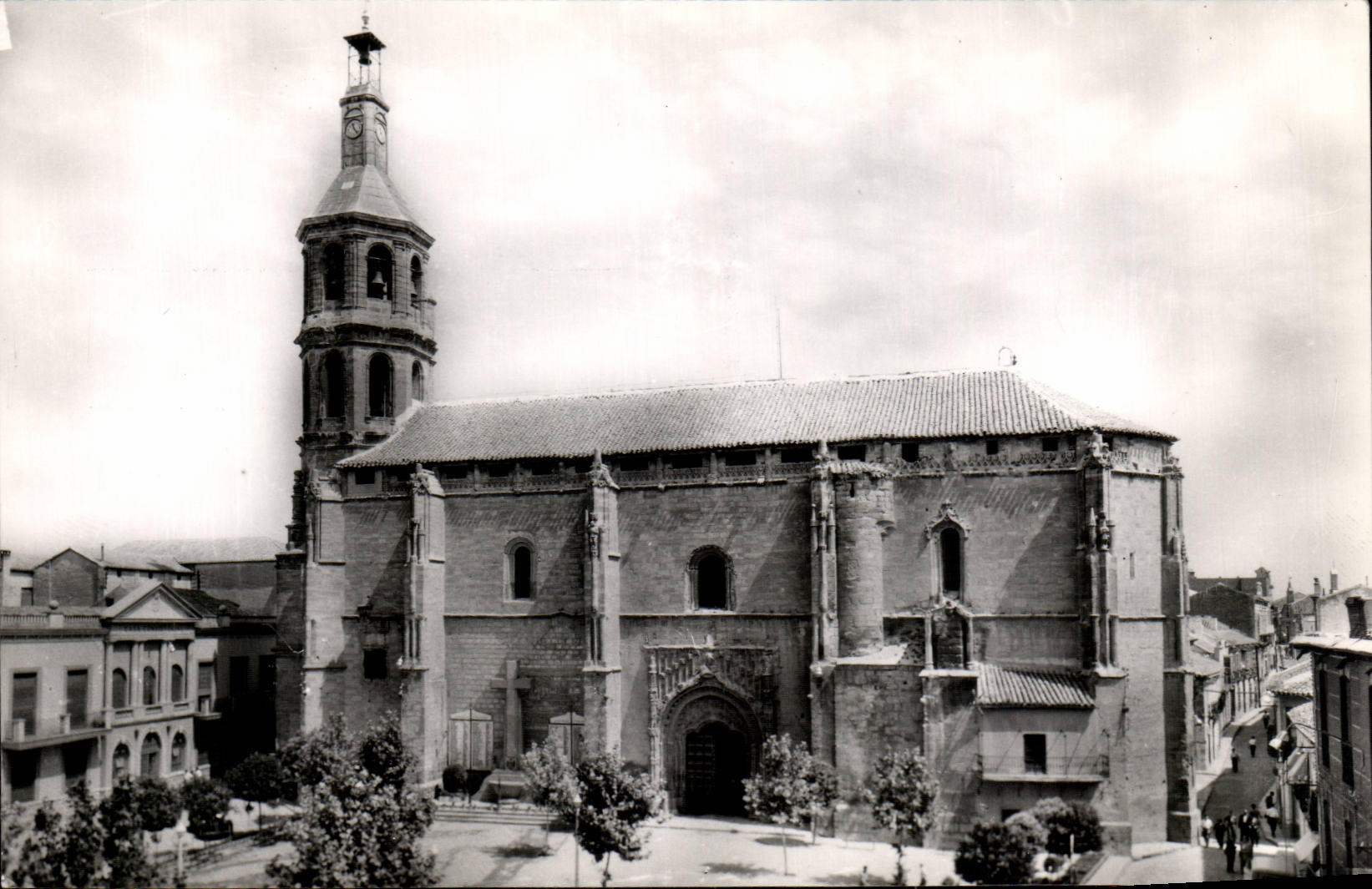 CPSM Espagne Spain Espana Valdepenas Iglesia de Nuestra Senora de la Asuncion