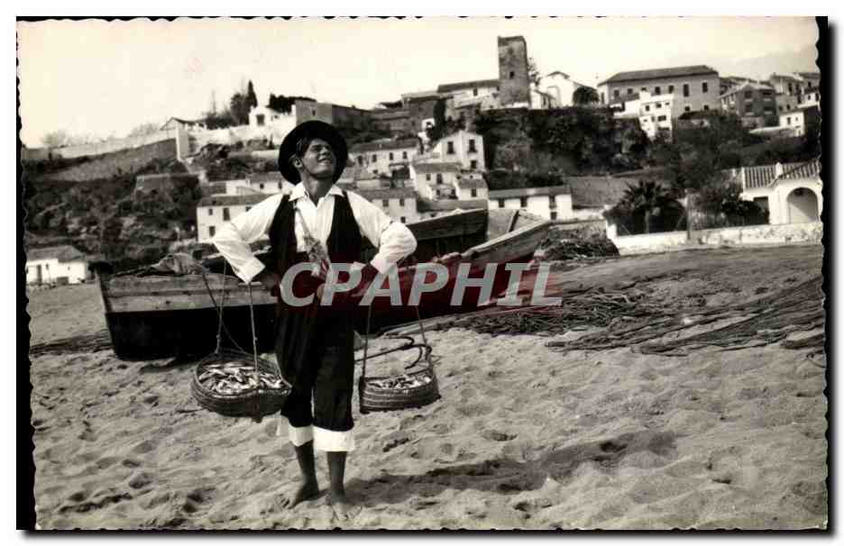 CPSM Espagne Spain Espana Torremolinos Malaga Folklore Costume 