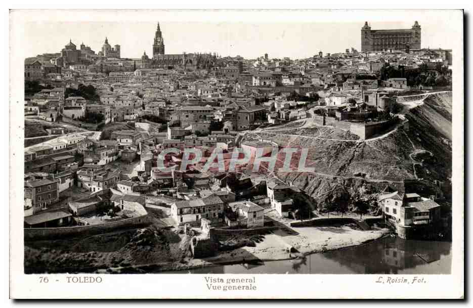 CPSM Espagne Spain Espana Toledo Vista general