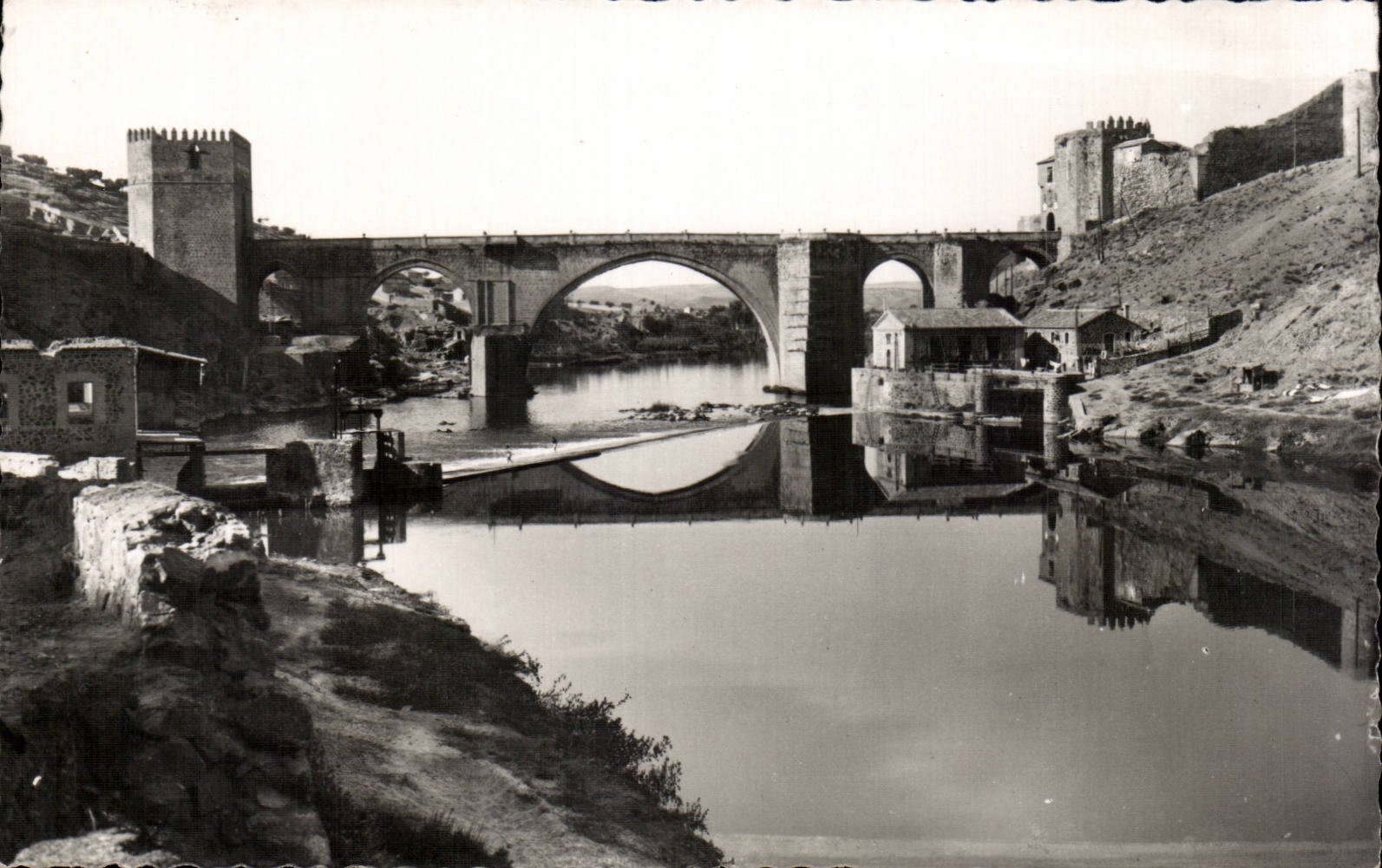 CPSM Espagne Spain Espana Toledo Puente de San Martin