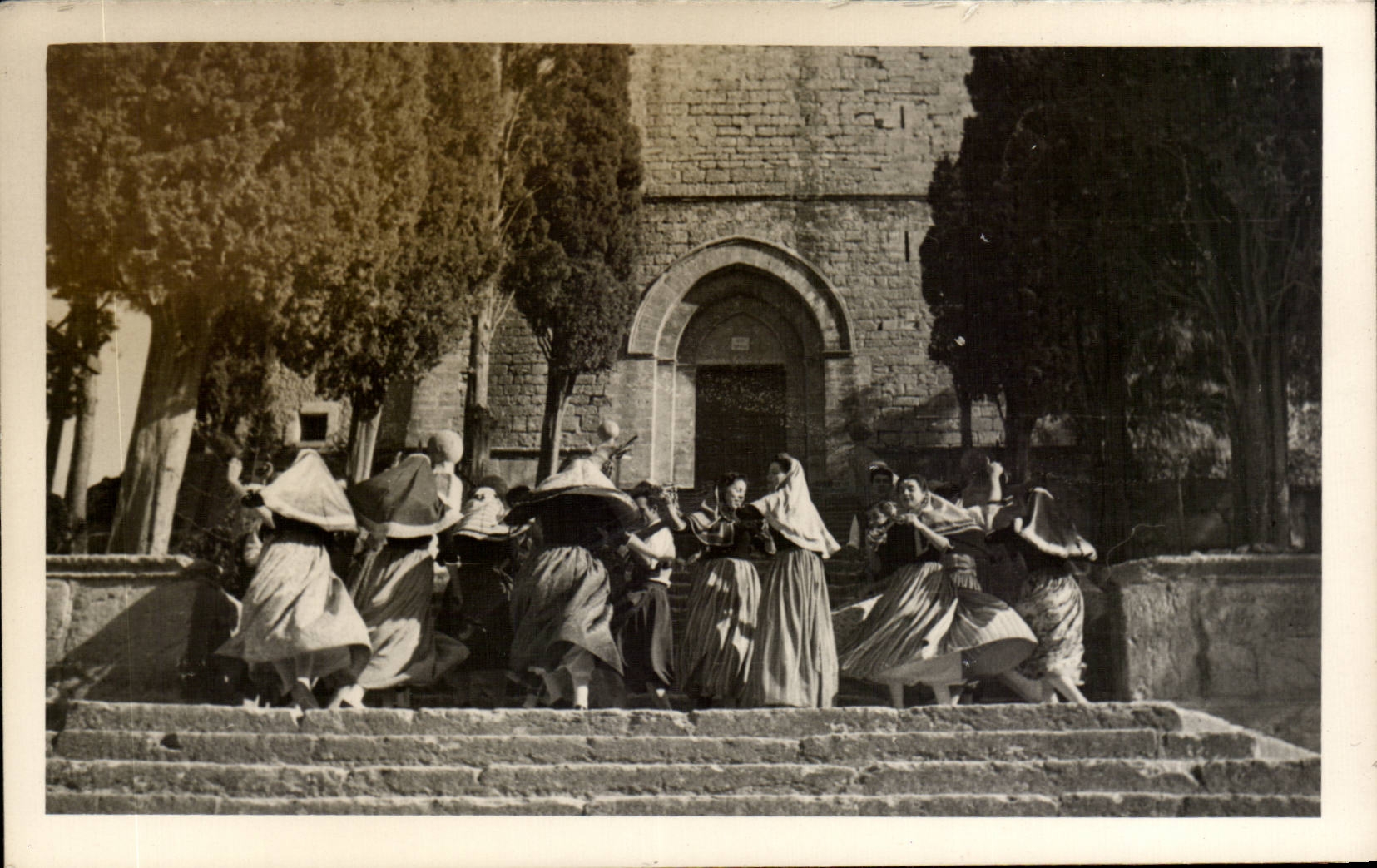 CPA Espagne Espana Spain Aires de Montanya Selva 1er Premio internacional en Llangollen y Madrid 1949