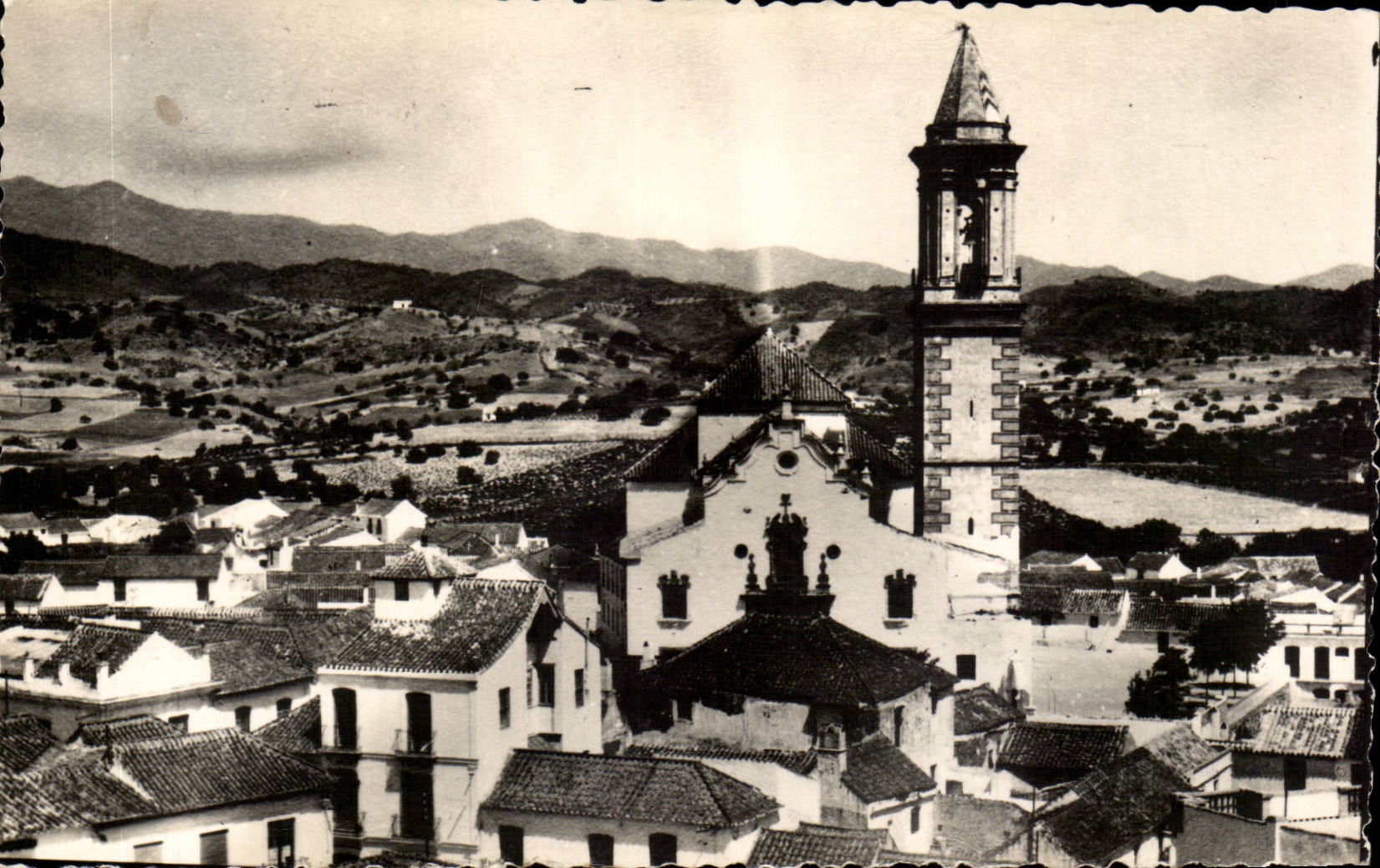 CPA Espagne Espana Spain Estepona Iglesia Parroquial 