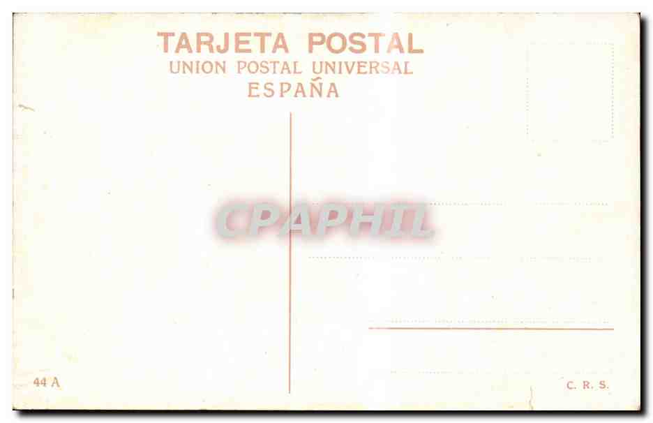 CPA Espagne Espana Spain Sevilla Exposicion Ibero Americana Glorieta de las Palomas — Rückseite