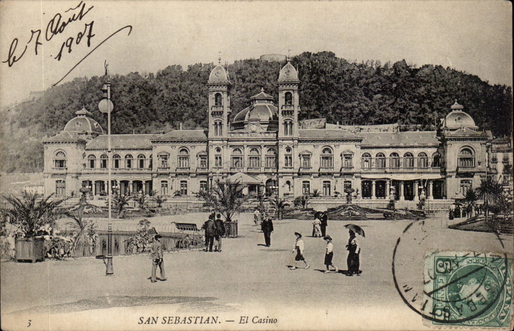 San Sebastián — El Casino — éditeur inconnu, n° 5