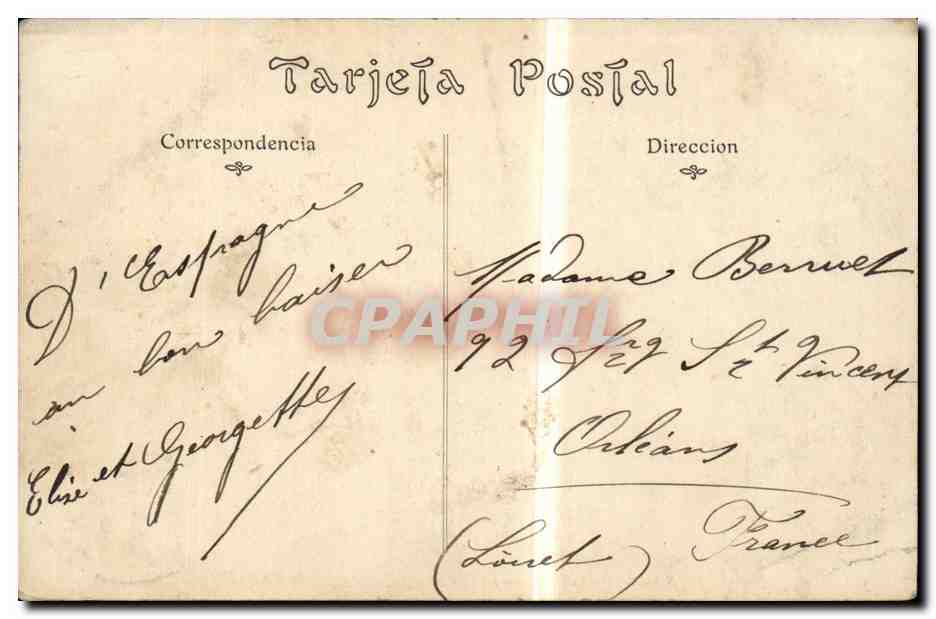 San Sebastián — El Casino — éditeur inconnu, n° 5 — Rückseite