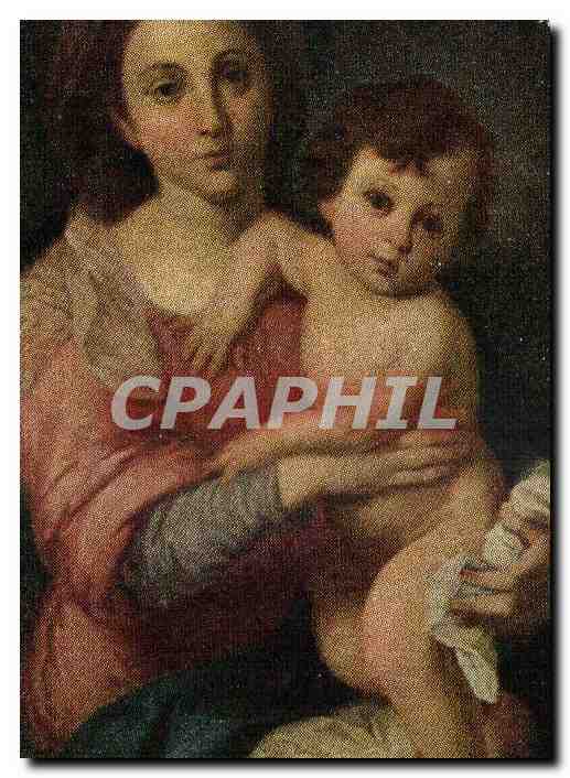 CPA Murillo La Vergine col Bambino Gesu