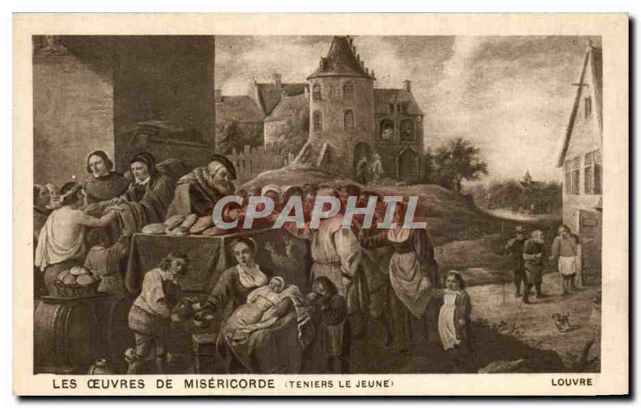 Les œuvres de miséricorde — Teniers le Jeune — Louvres
