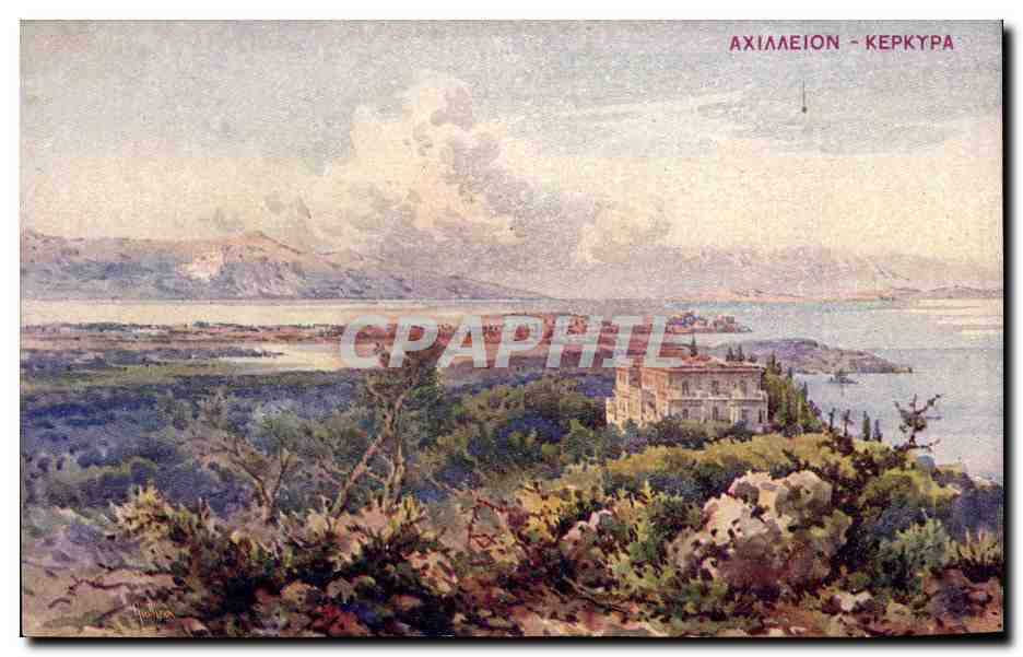 CPA Grece Greece Salonique Kerkypa Corfou 