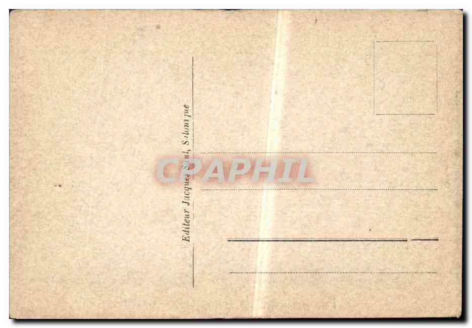 CPA Grece Greece Vue generale de Salonique  — Rückseite