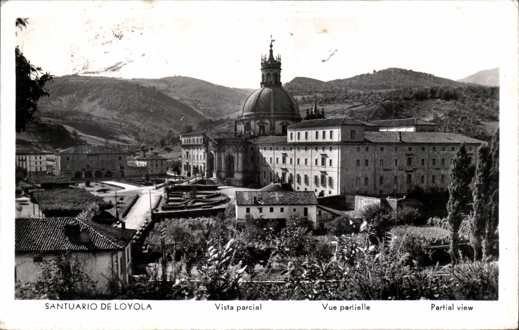 CPA Espagne Espana Spain Santuario de loyola Vista parcial
