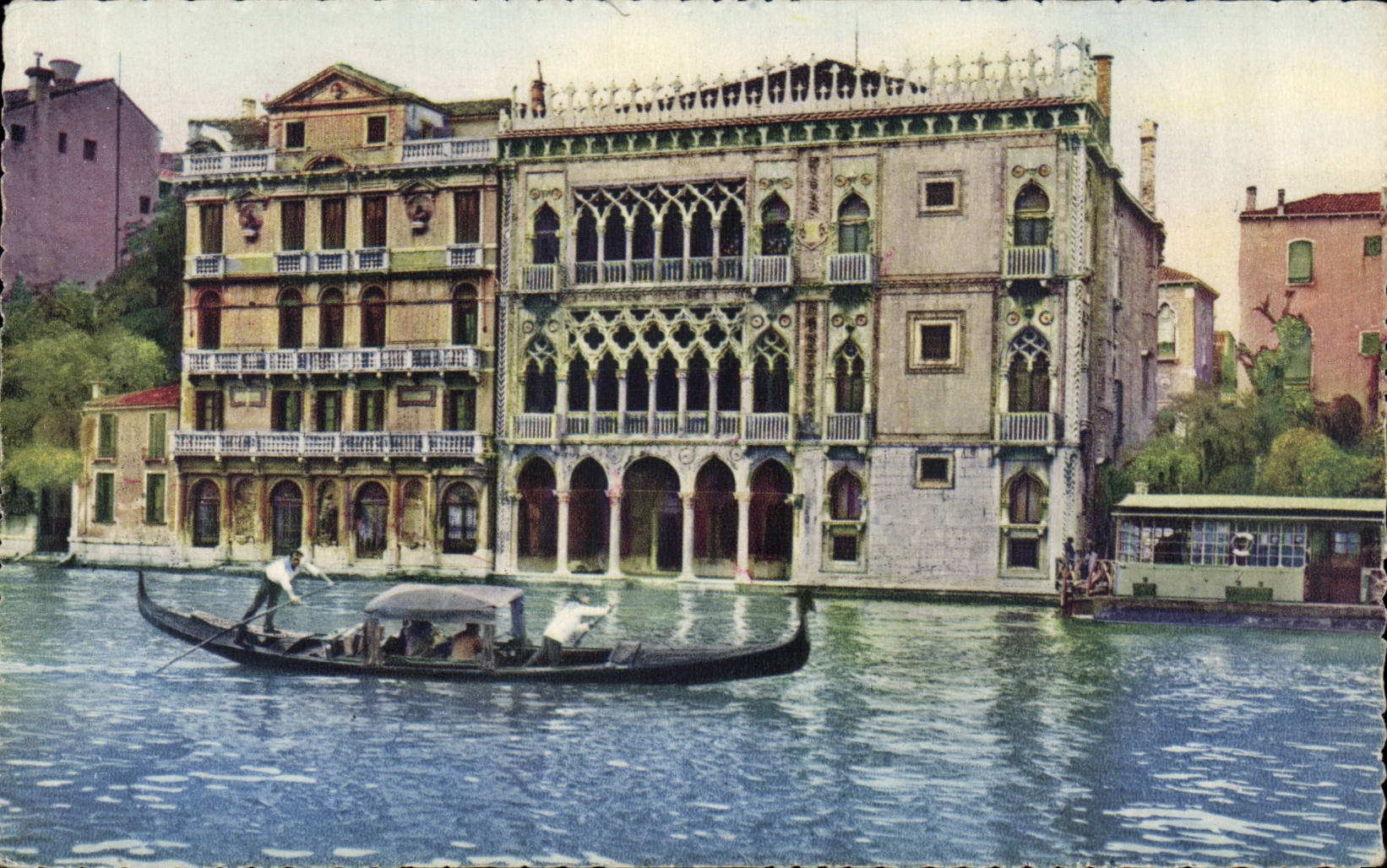 CPA Italie Italia Venezia Maison d'Oi