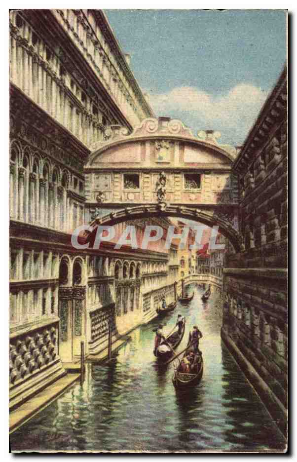 CPA Italie Italia Venezia Ponte del Sospiri
