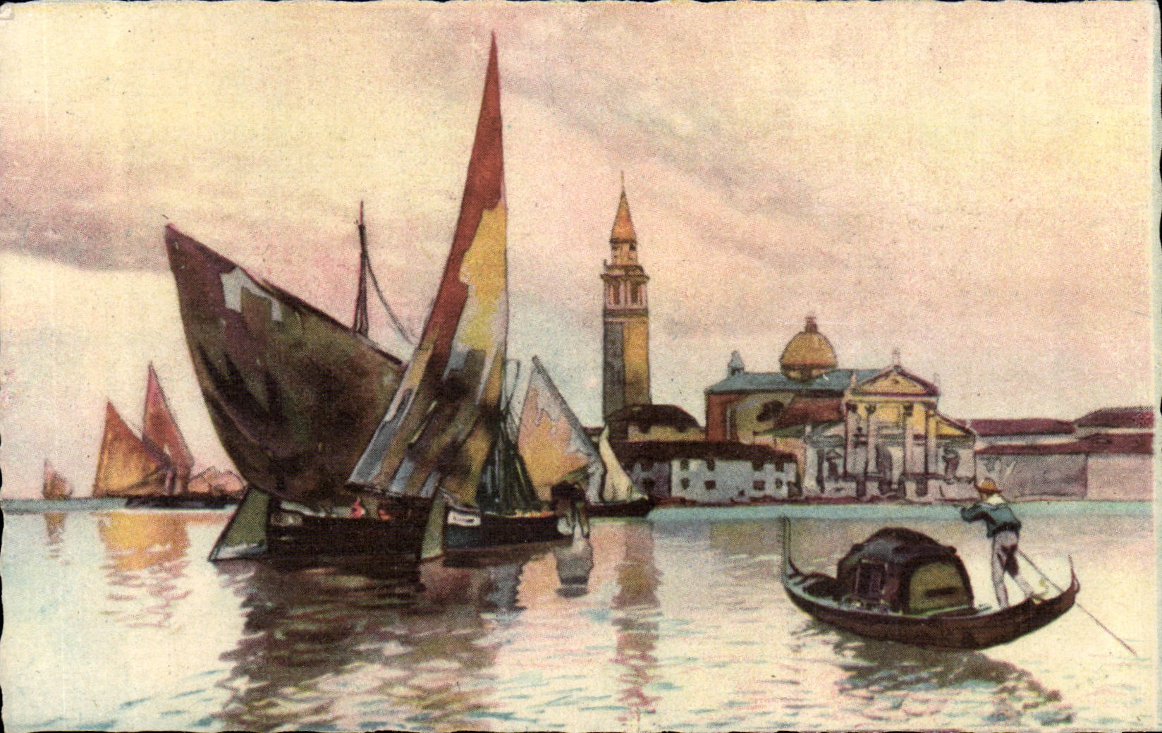CPA Italie Italia Venezia Isola di San Giorgio Maggiore