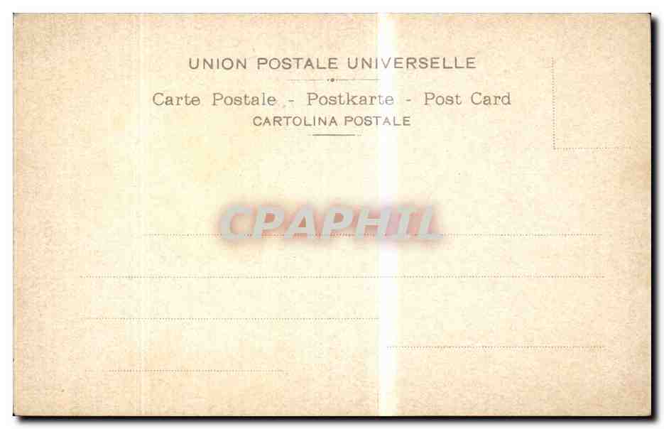 CPA Italie Italia Venezia Ognissanti Ponente — Rückseite
