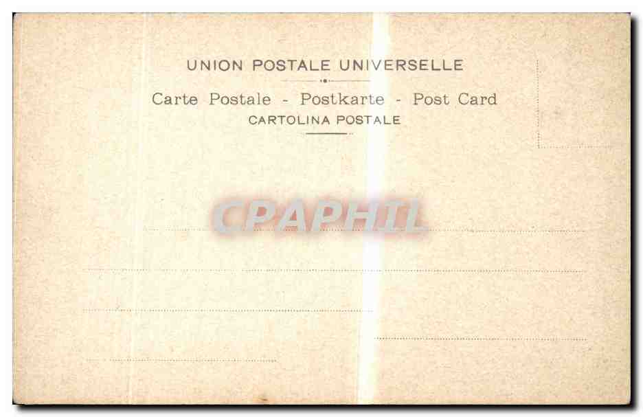 CPA Italie Italia Venezia Palazzo Cantorini — Rückseite