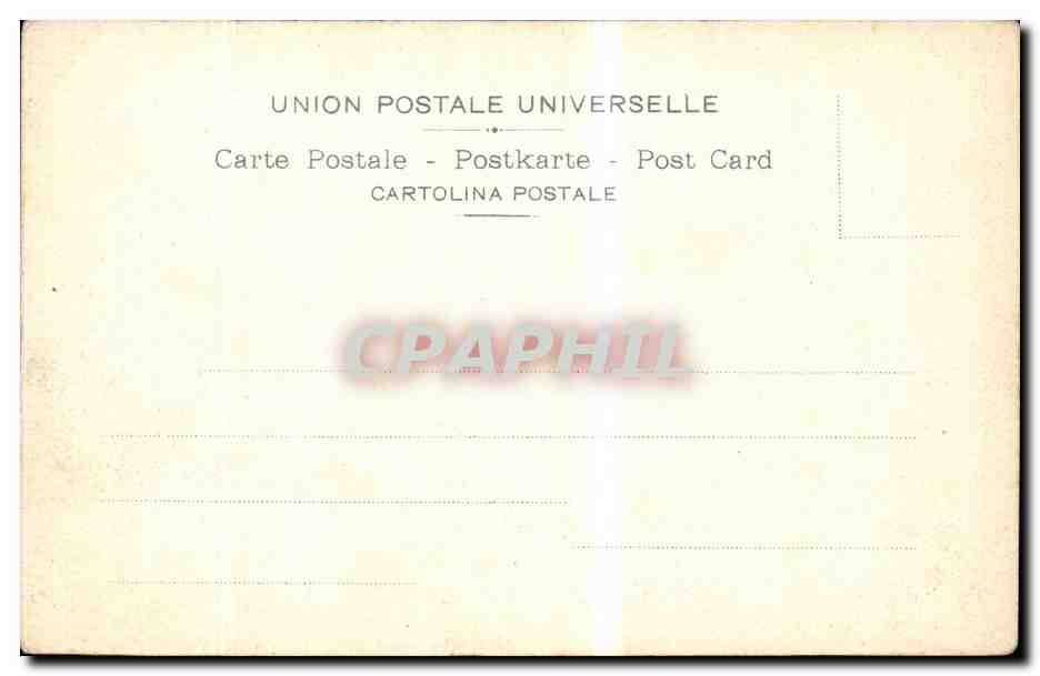 CPA Italie Italia Roma Tempio di Vesta — Rückseite