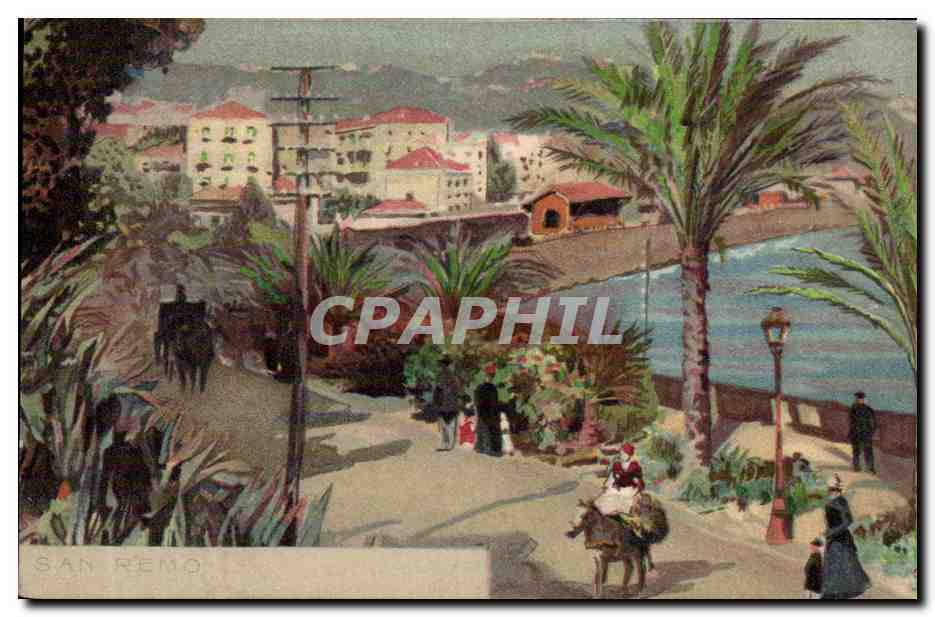 CPA Italie Italia San Remo