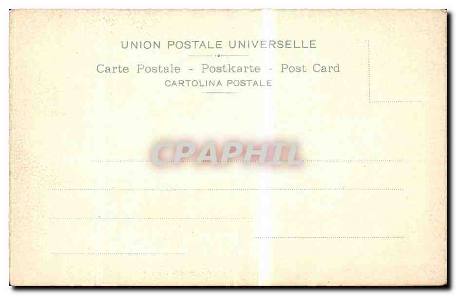 CPA Italie Italia Roma Chiesa della Trinita del Monti — Rückseite